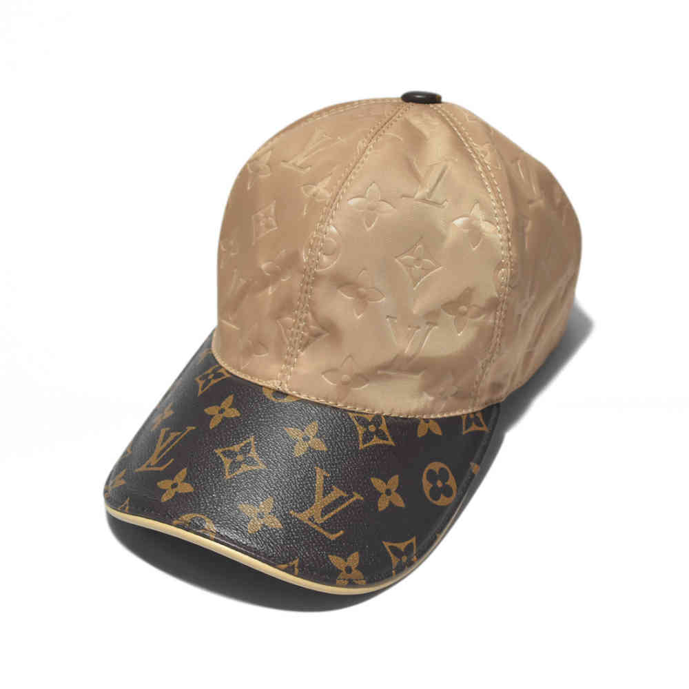 Brown Louis Vuitton Monogram Black Premium Cap