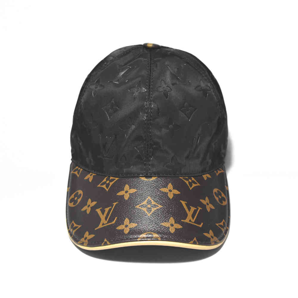 Louis Vuitton Monogram Black Premium Cap-thumb-1