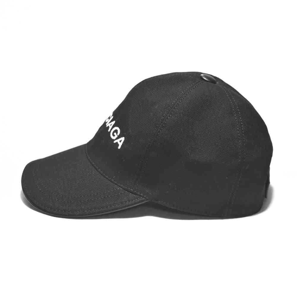 Balenciaga Embroidered Black Premium Cap-thumb-2