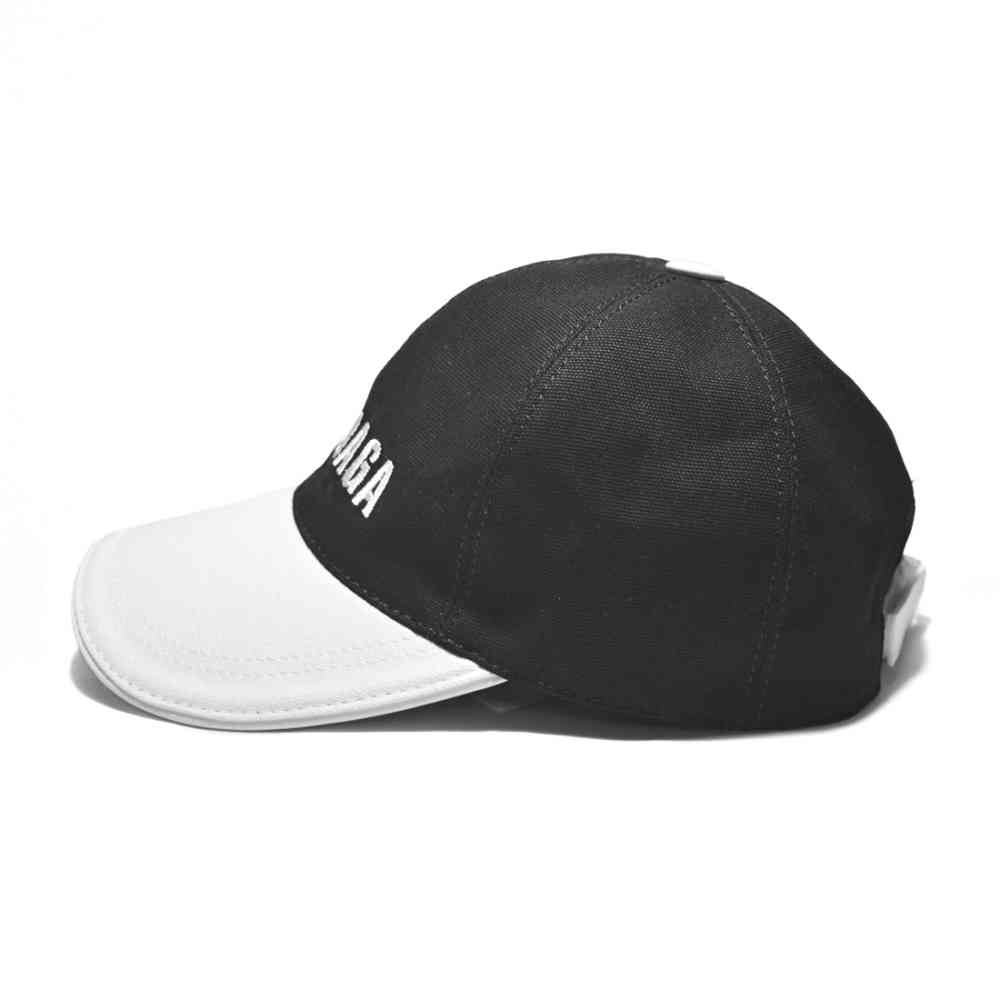 Balenciaga Embroidered Black & White Premium Cap-2