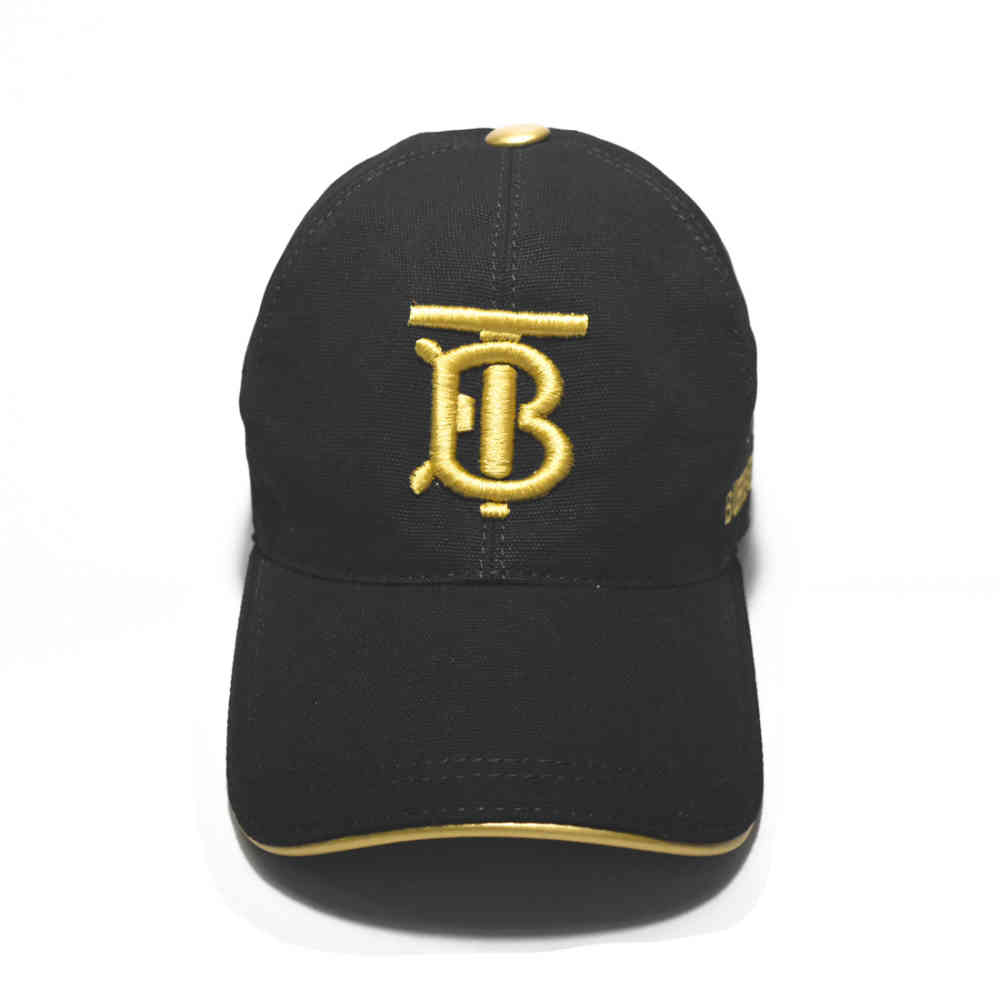 Burberry TB Embroidered Black Premium Cap-1