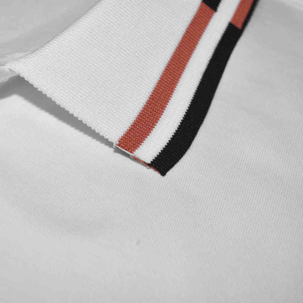 Hermes White Premium Luxury Polo T-shirt-4