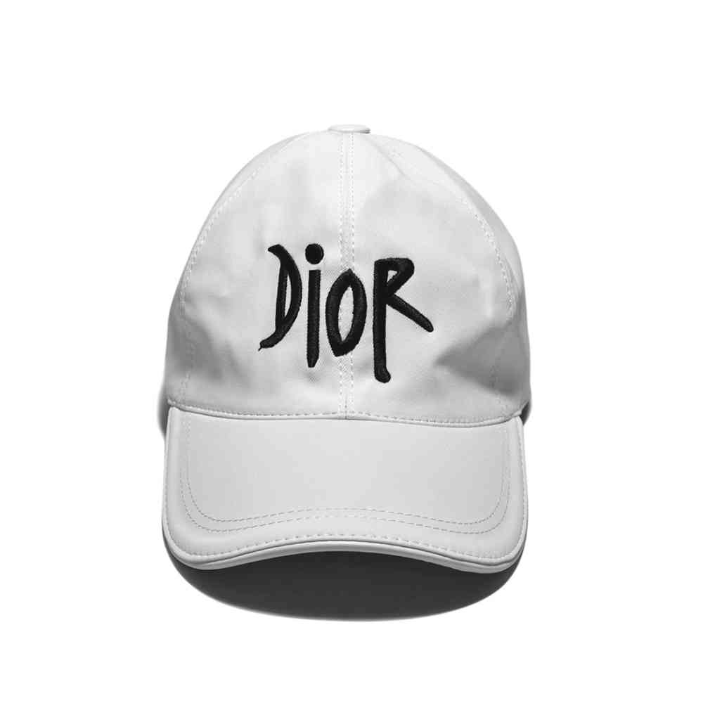 Dior Embroidered White Premium Quality Cap-1