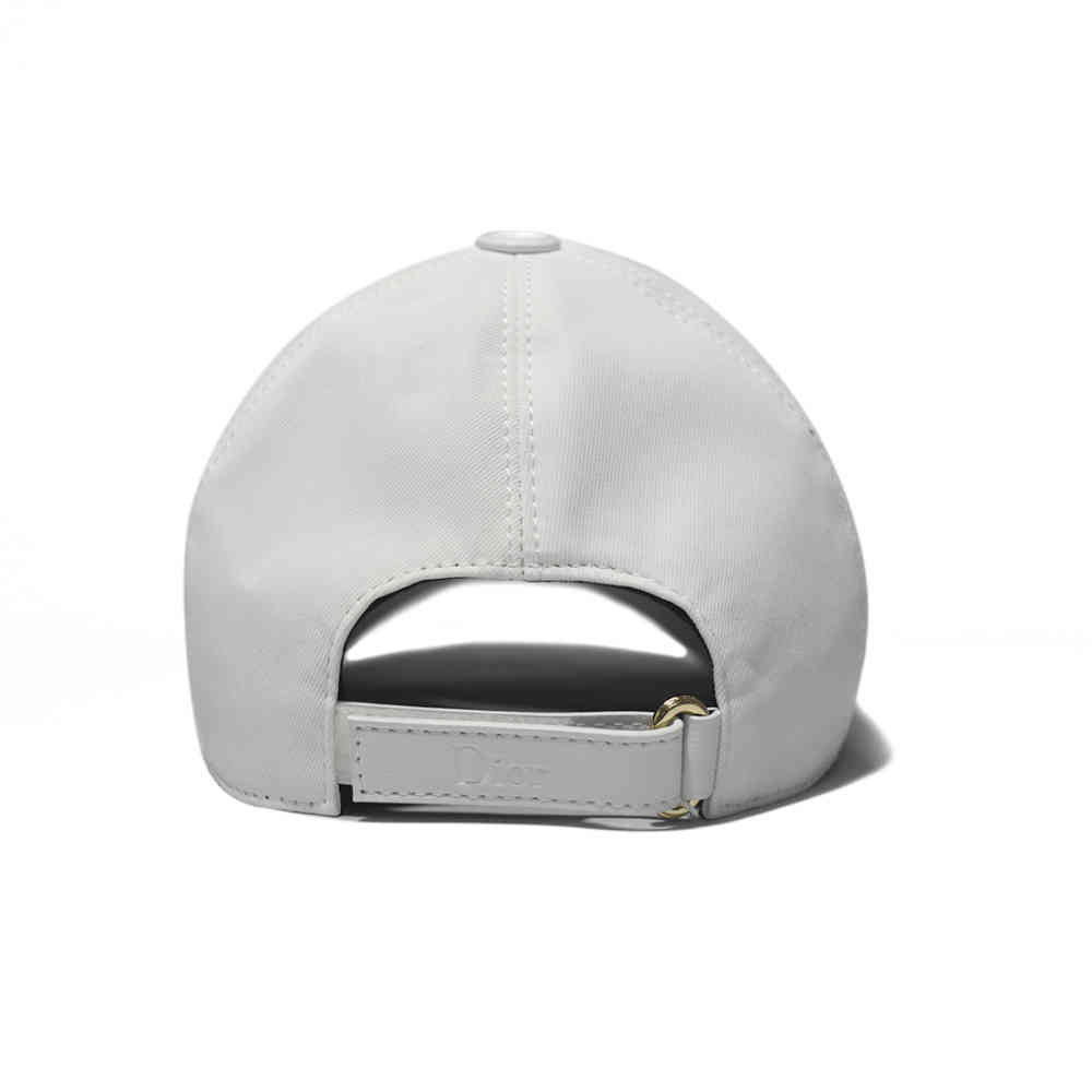 Dior Embroidered White Premium Quality Cap-4