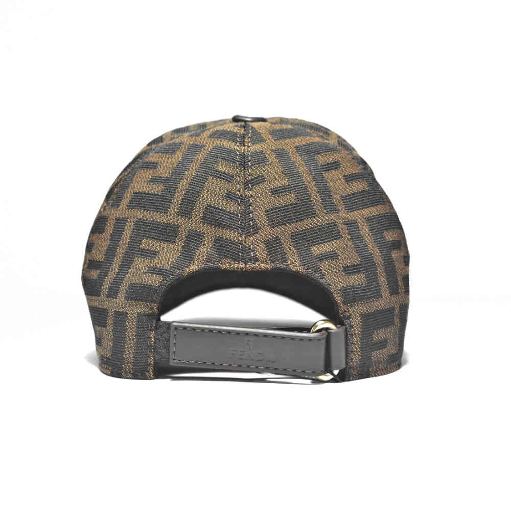 Fendi Printed Brown Premium Quality Cap-4