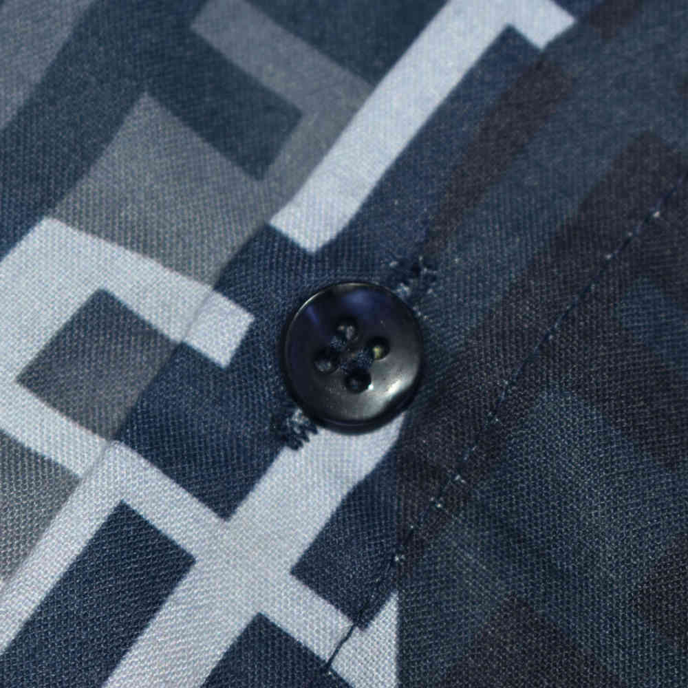 Fendi Blue Premium Quality Shirt-3