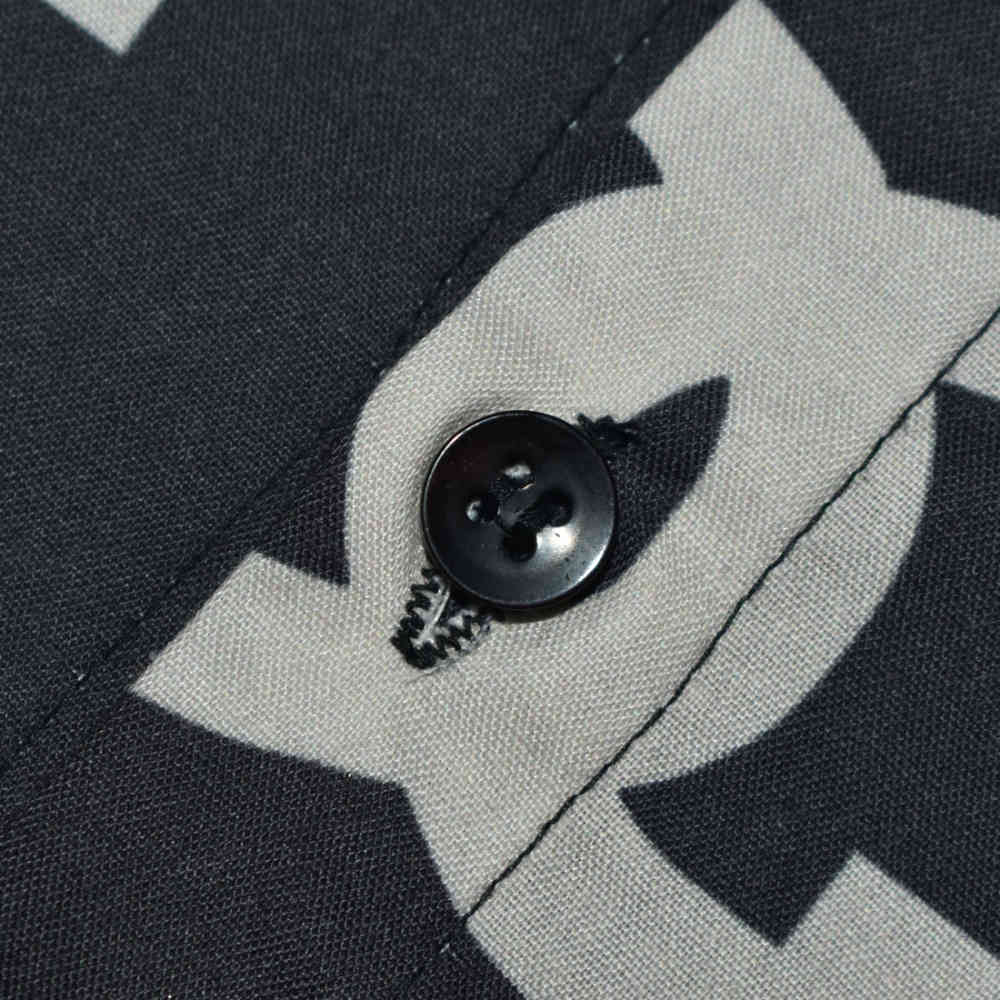 Dolce & Gabbana Monogram Print Black Shirt-5