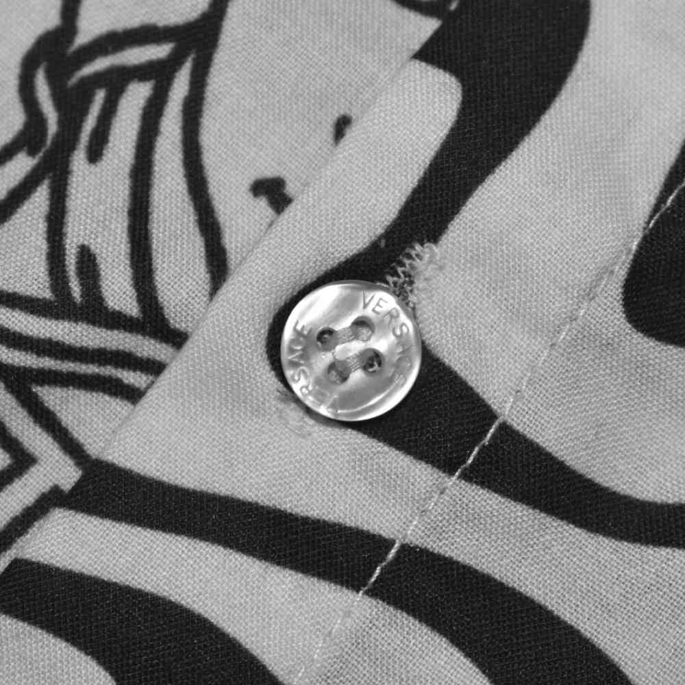 Versace Black & White Premium Luxury Shirt-thumb-3