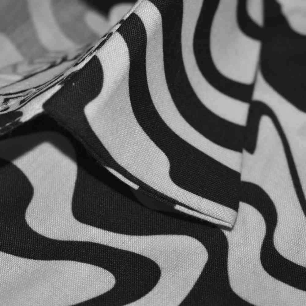 Versace Black & White Premium Luxury Shirt-thumb-4