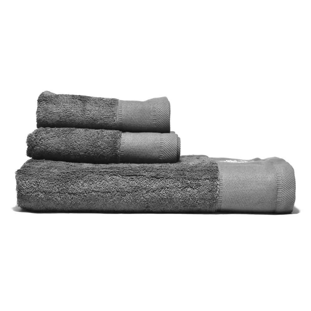 Versace Embroidered logo Grey Premium Towel - Set of 3-2