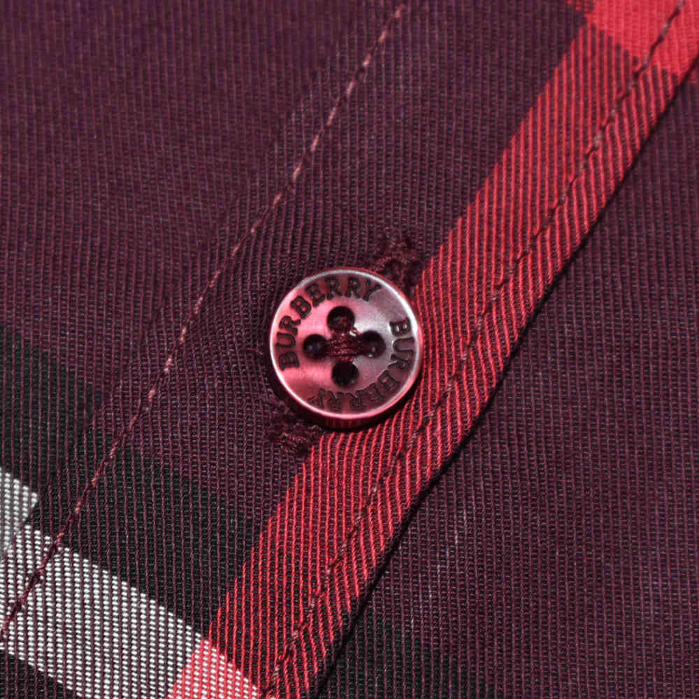 Burberry Wine Premium Quality Shirt-4