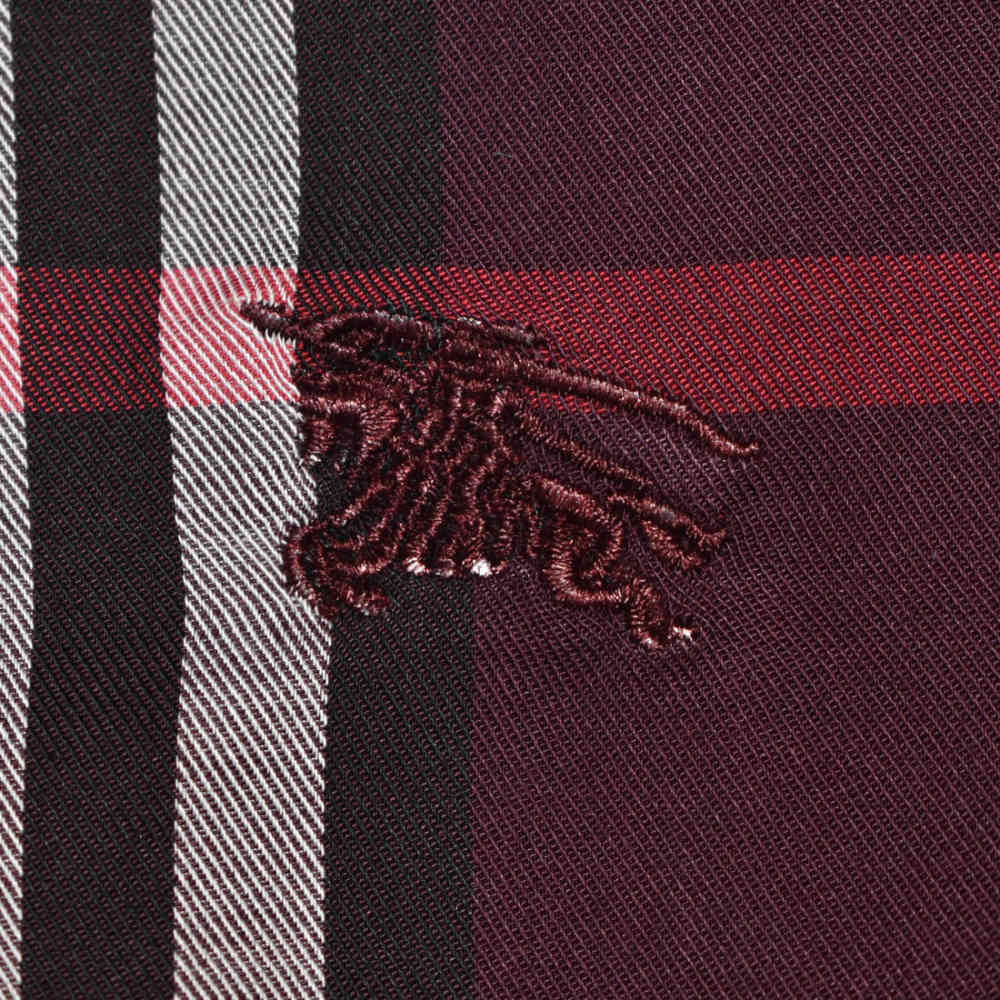 Burberry Wine Premium Quality Shirt-3