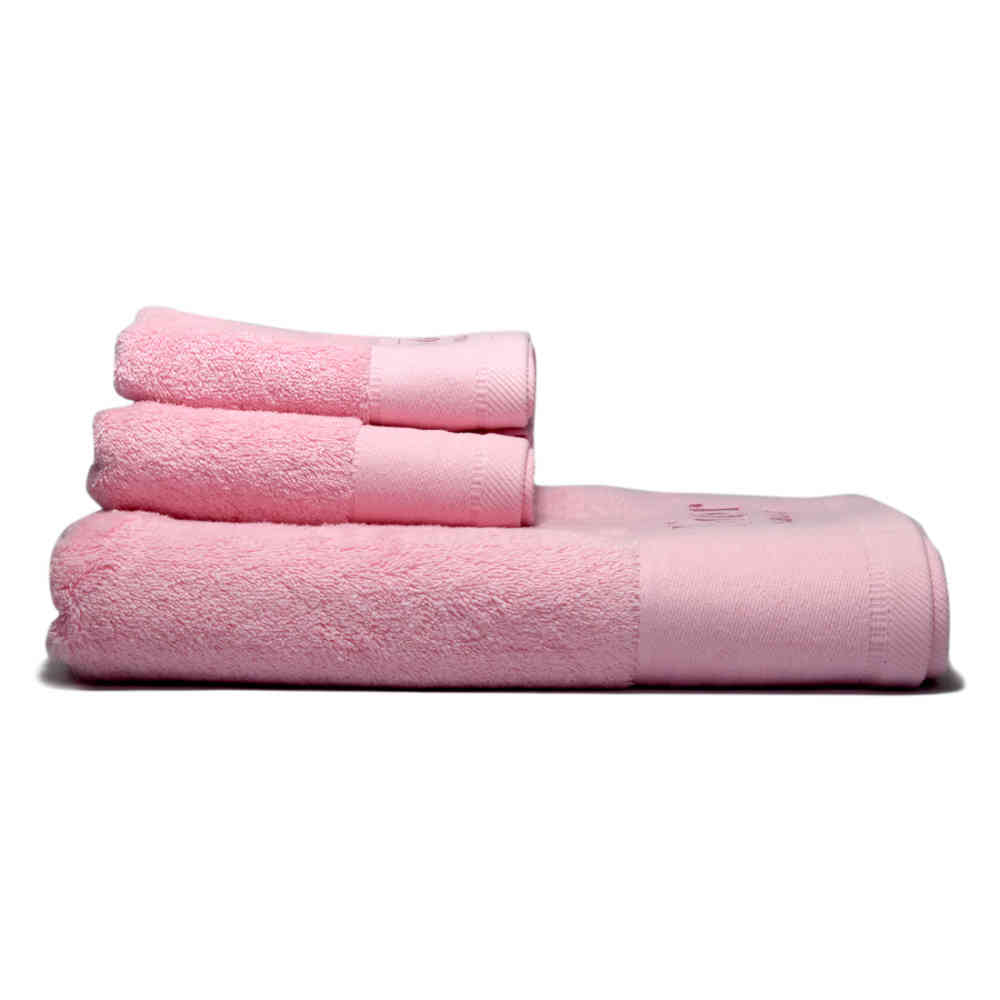 Dior Embroidered Pink Premium Towel - Set of 3-2