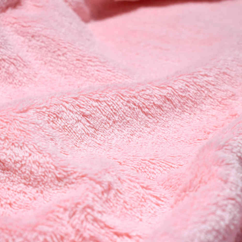 Hermes Paris Embroidered logo Pink Towel - Set of 3-3