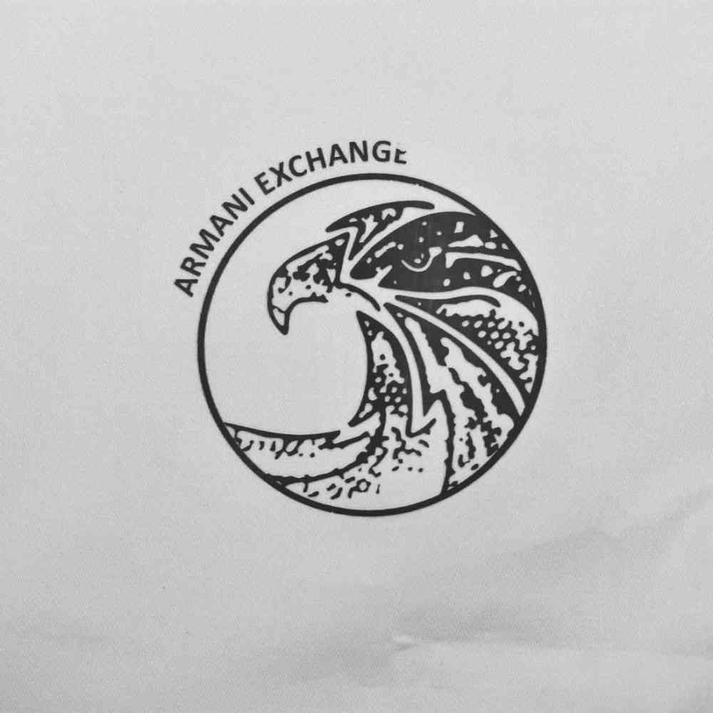 Armani Exchange Eagle Logo-print White Shirt-3
