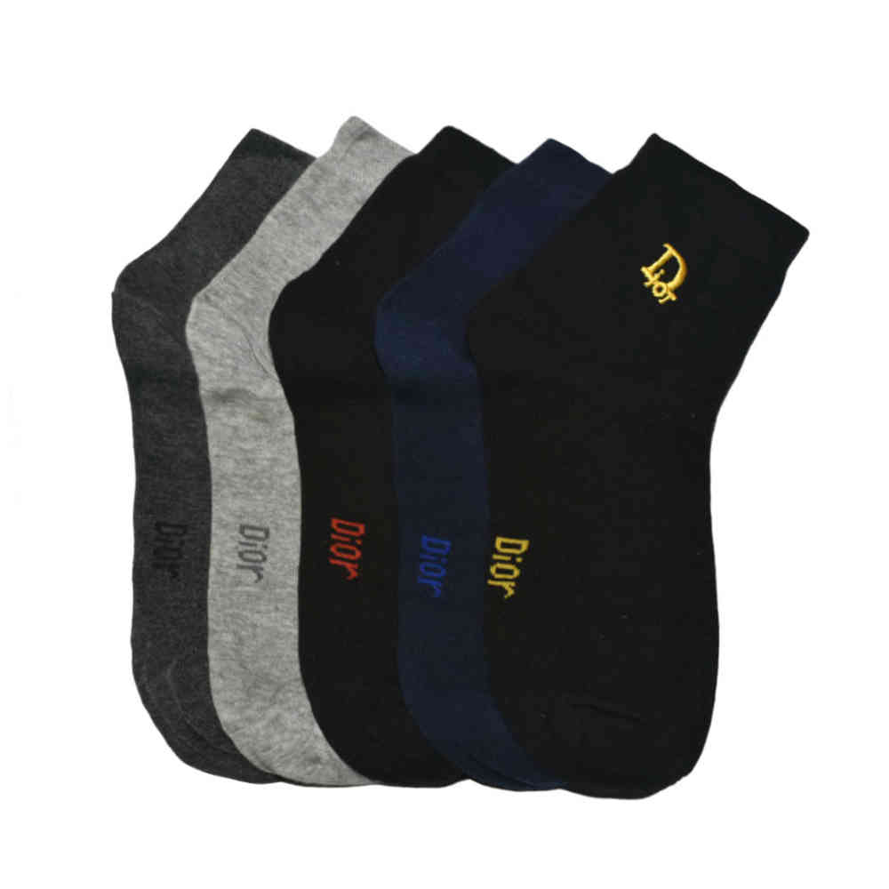 Low Cut Premium Quality Cotton Socks Dior No Show Premium Quality Socks