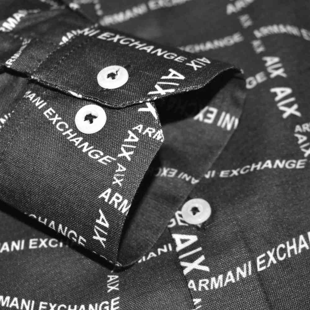 Armani Exchange Black Premium Quality Shirt-5