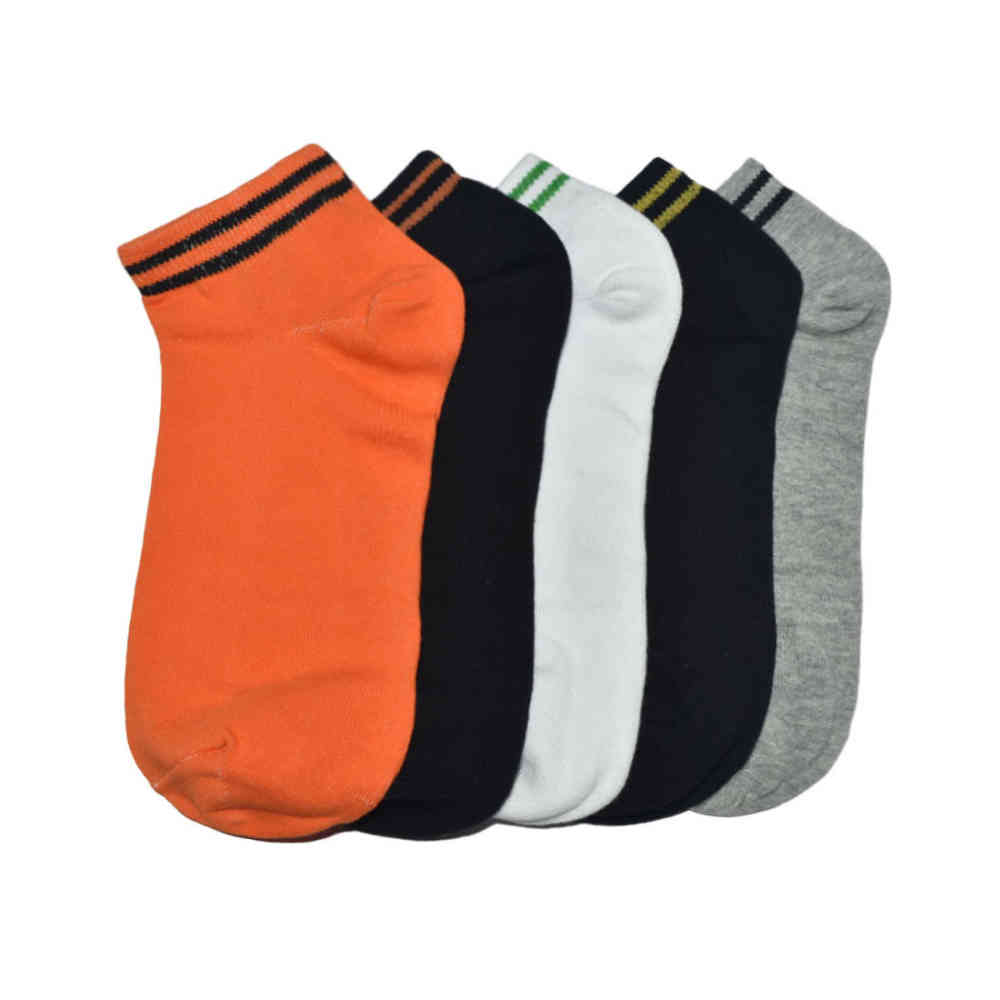 Hermes Double line Low Anklet Premium Socks-thumb-1