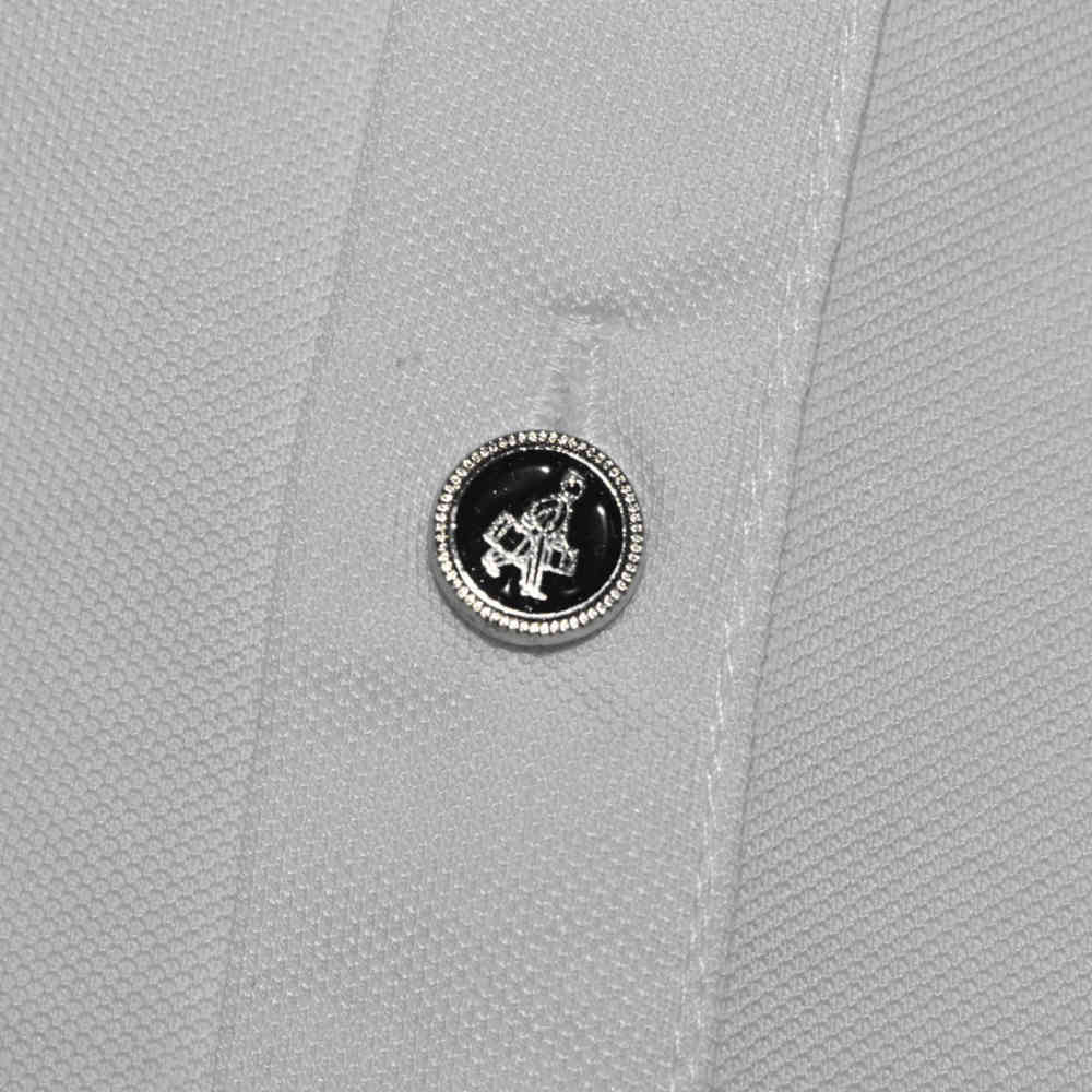 Prada White Premium Quality Luxury Polo T-shirt-thumb-4