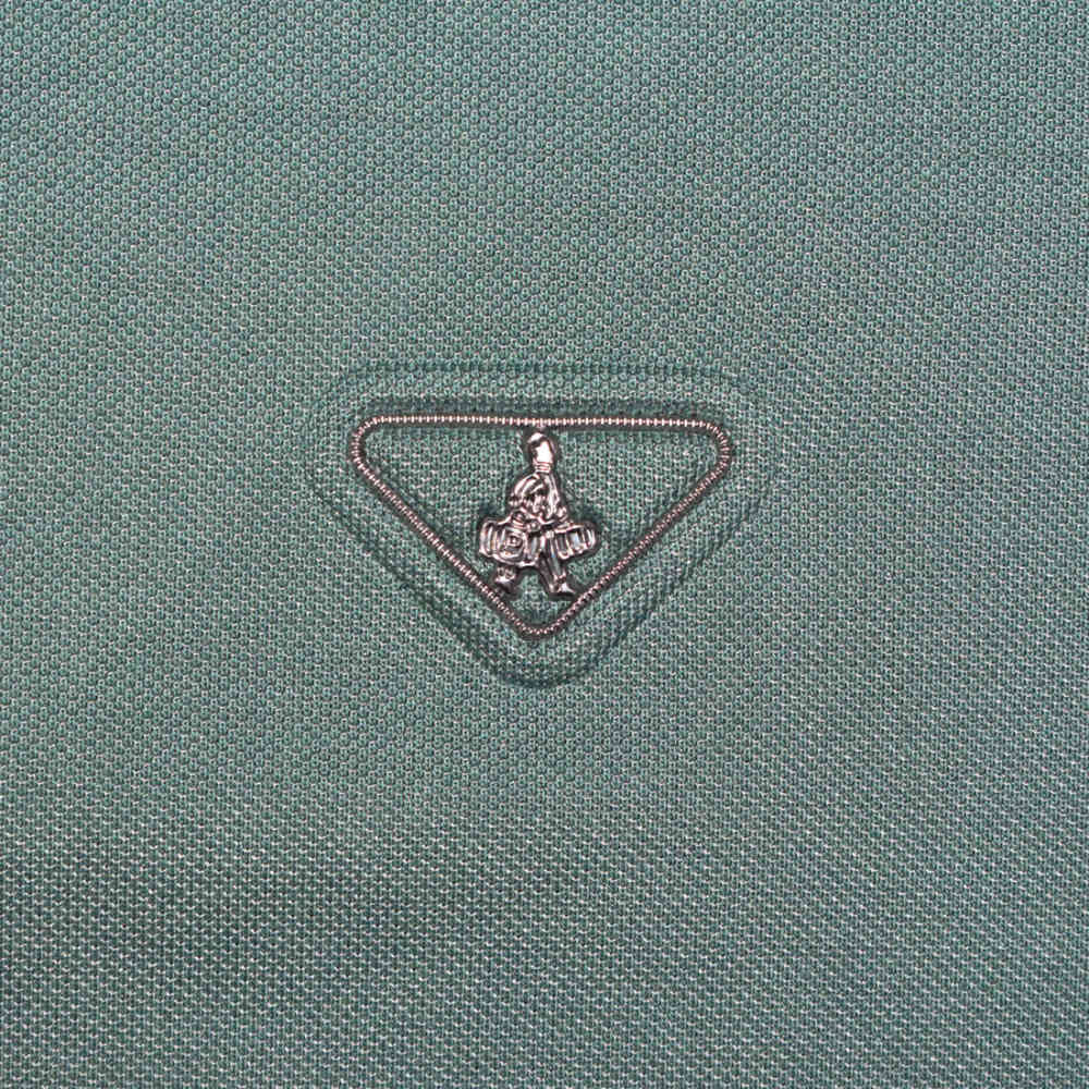 Prada Green Premium Quality Luxury Polo T-shirt-3