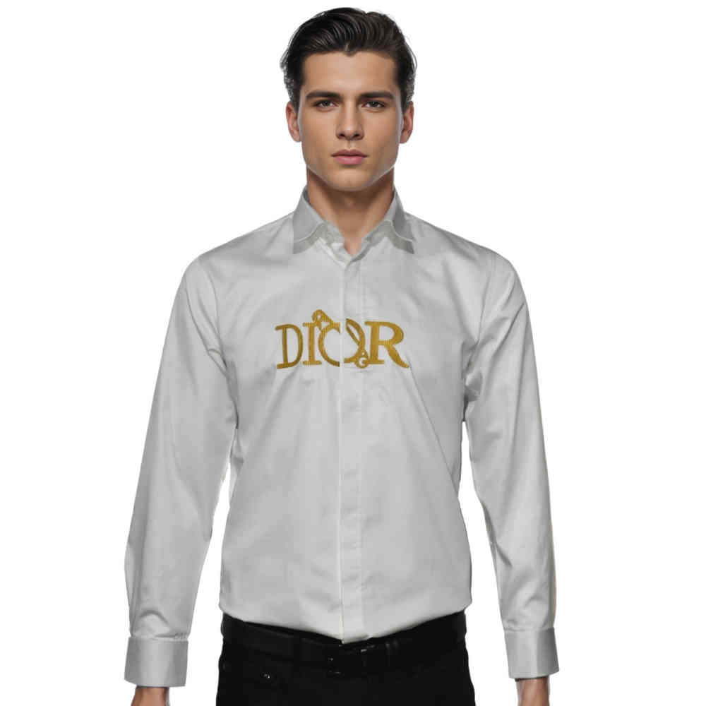 White Dior Premium Quality Shirt