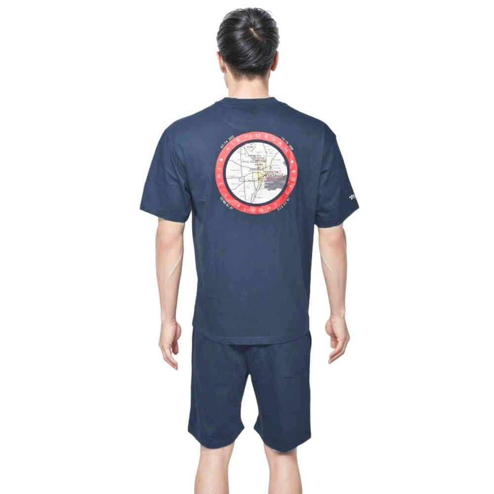 Two 18 Blue Premium Mens T-shirt & Shorts Combo-1