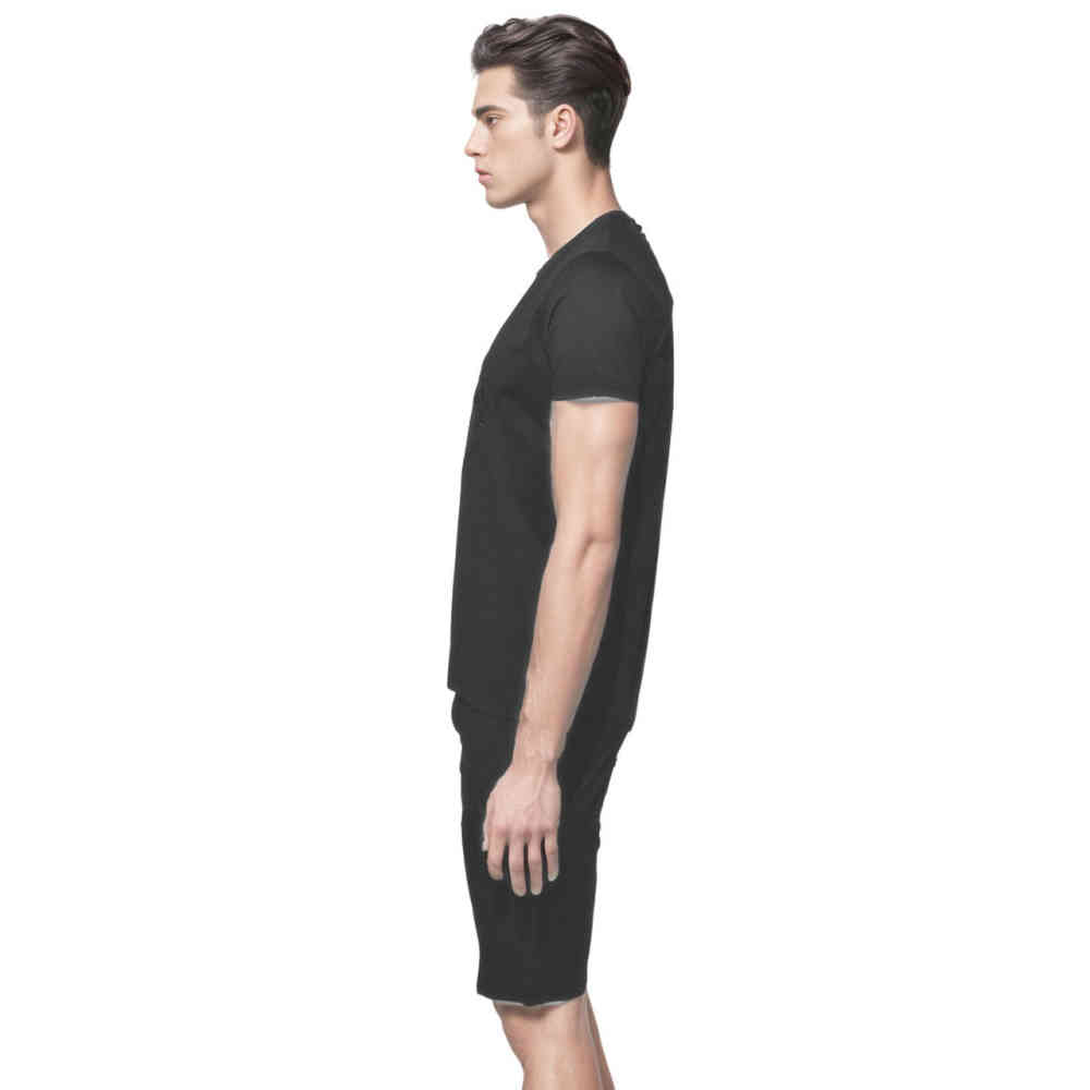 Michael Kors Embroidered Black Premium T-shirt & Shorts Combo-thumb-2
