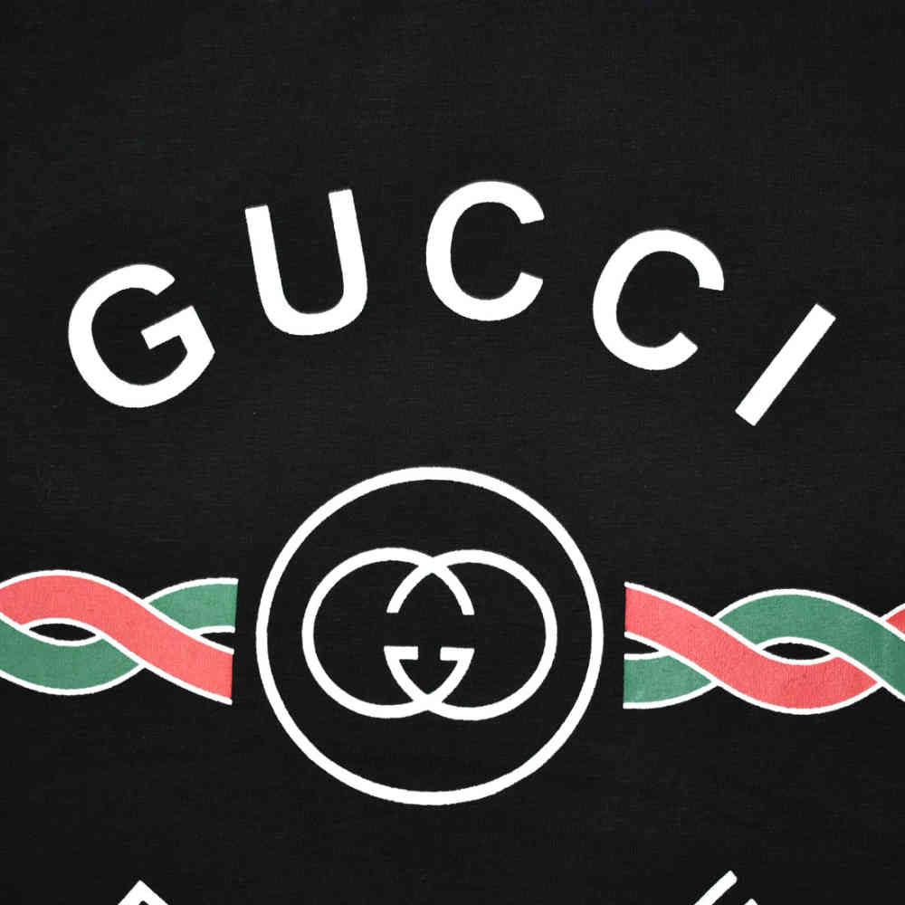 Gucci Print Black Premium Girls Co-ord Set-thumb-3