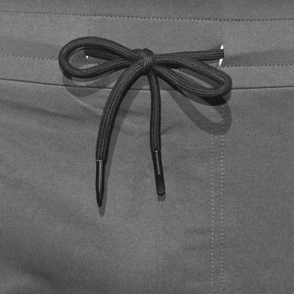 Prada Embroidered Grey Premium T-shirt & Shorts Combo-thumb-3