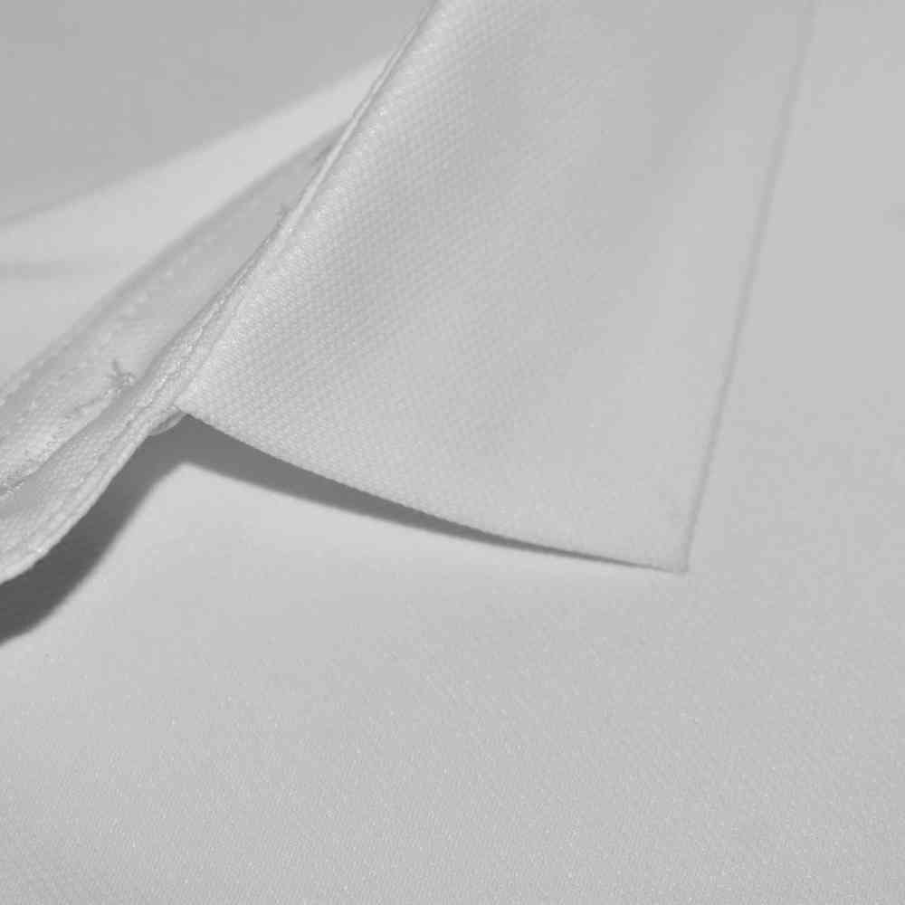 Burberry White Premium Quality Polo Tees-4