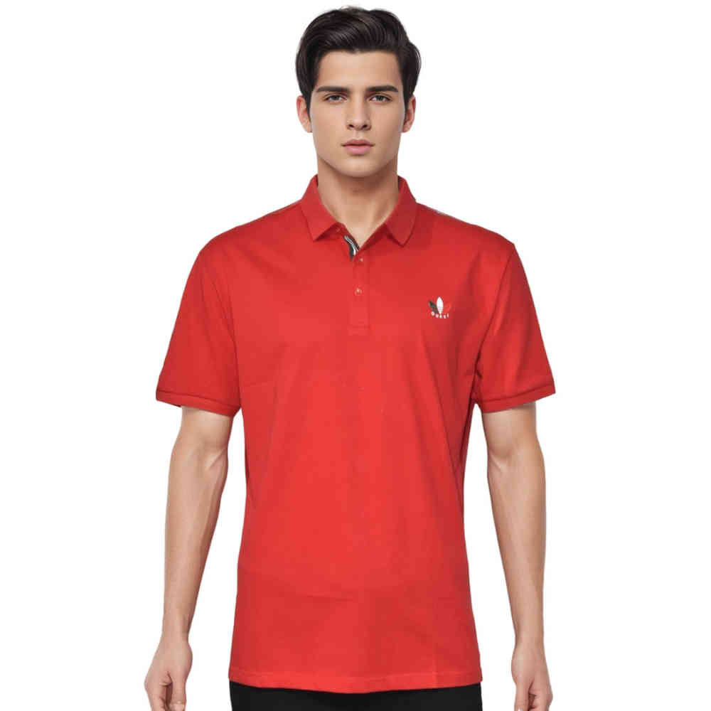 Red Gucci White Premium Quality Polo T-shirt
