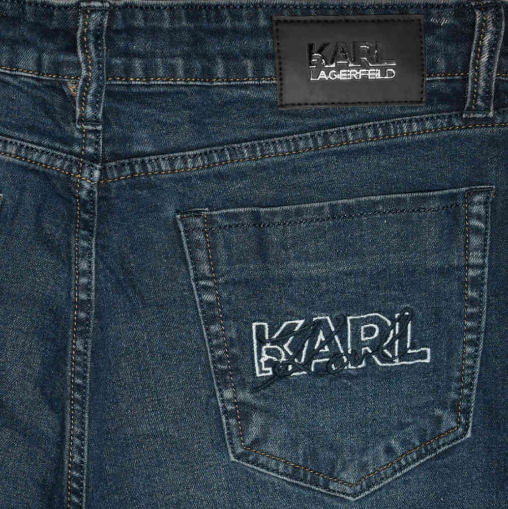 Karl Lagerfeld Dark Blue Premium Quality Jeans-thumb-3