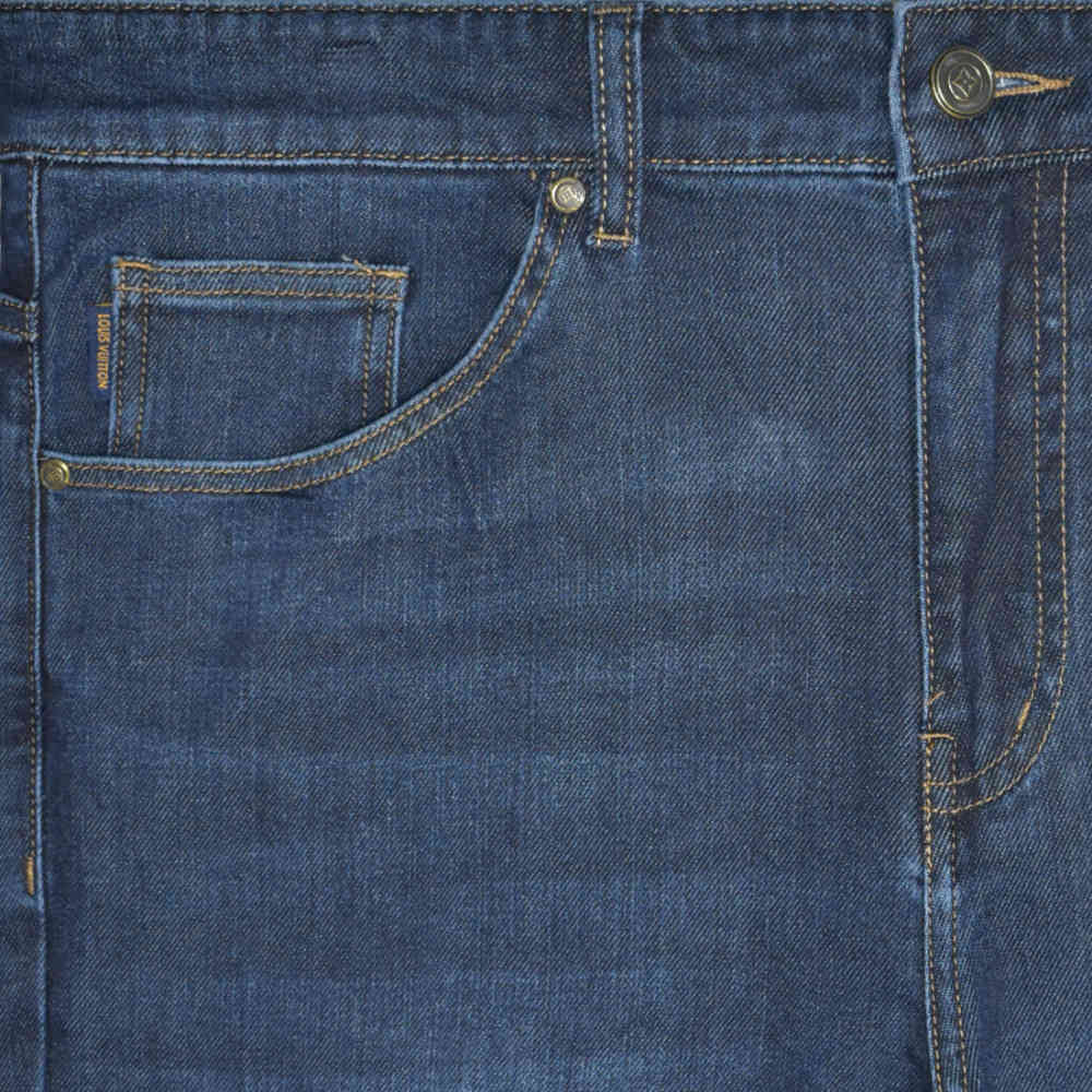 Louis Vuitton Blue Premium Quality Jeans-2