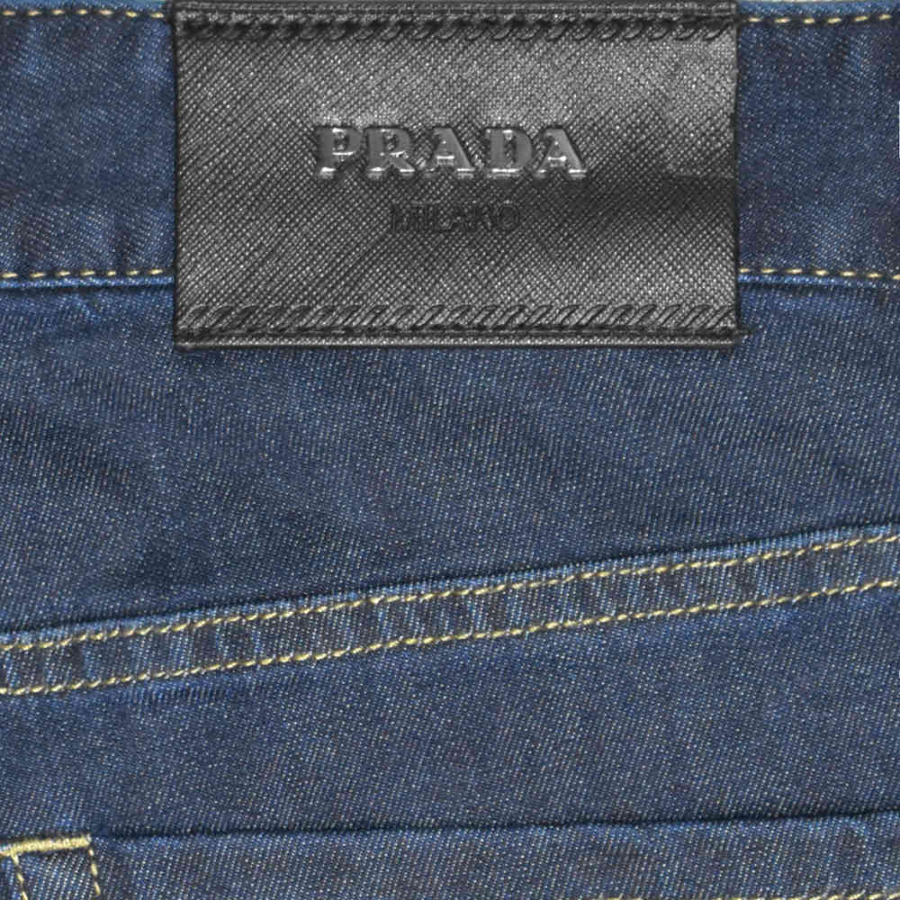 Prada Blue Premium Quality Jeans-thumb-4