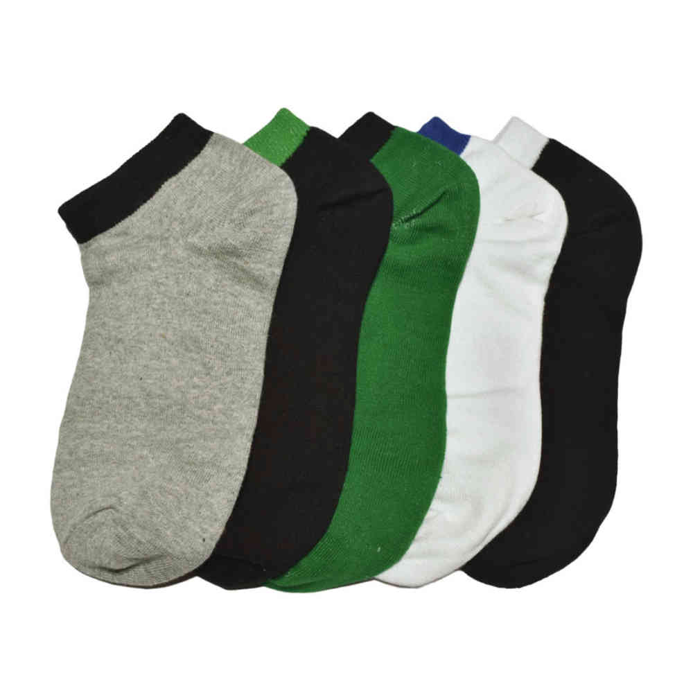 Louis Vuitton Premium Luxury Low Ankle Socks - Pack of 5-thumb-1