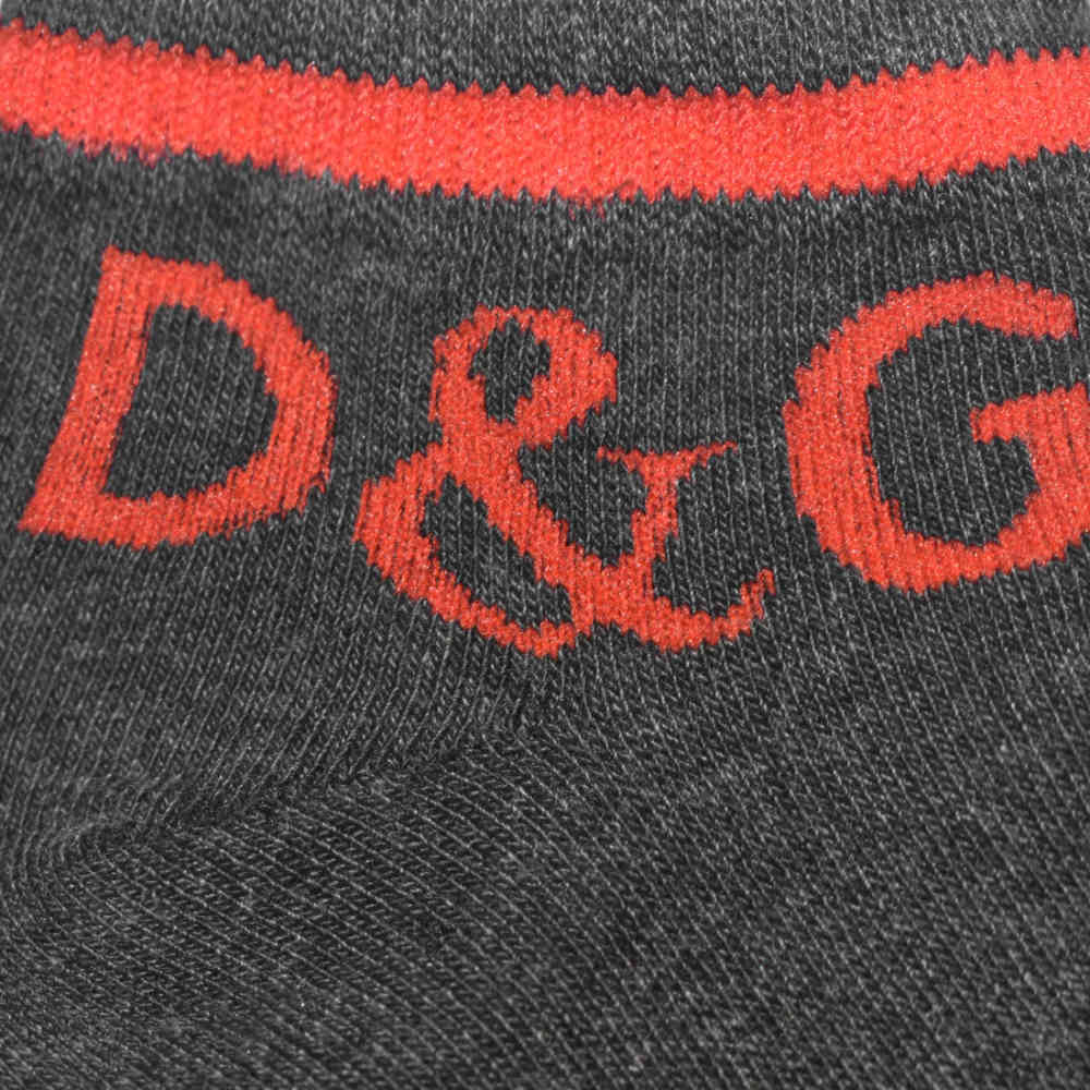 Dolce & Gabbana Low Anklet Premium Luxury Socks-thumb-2