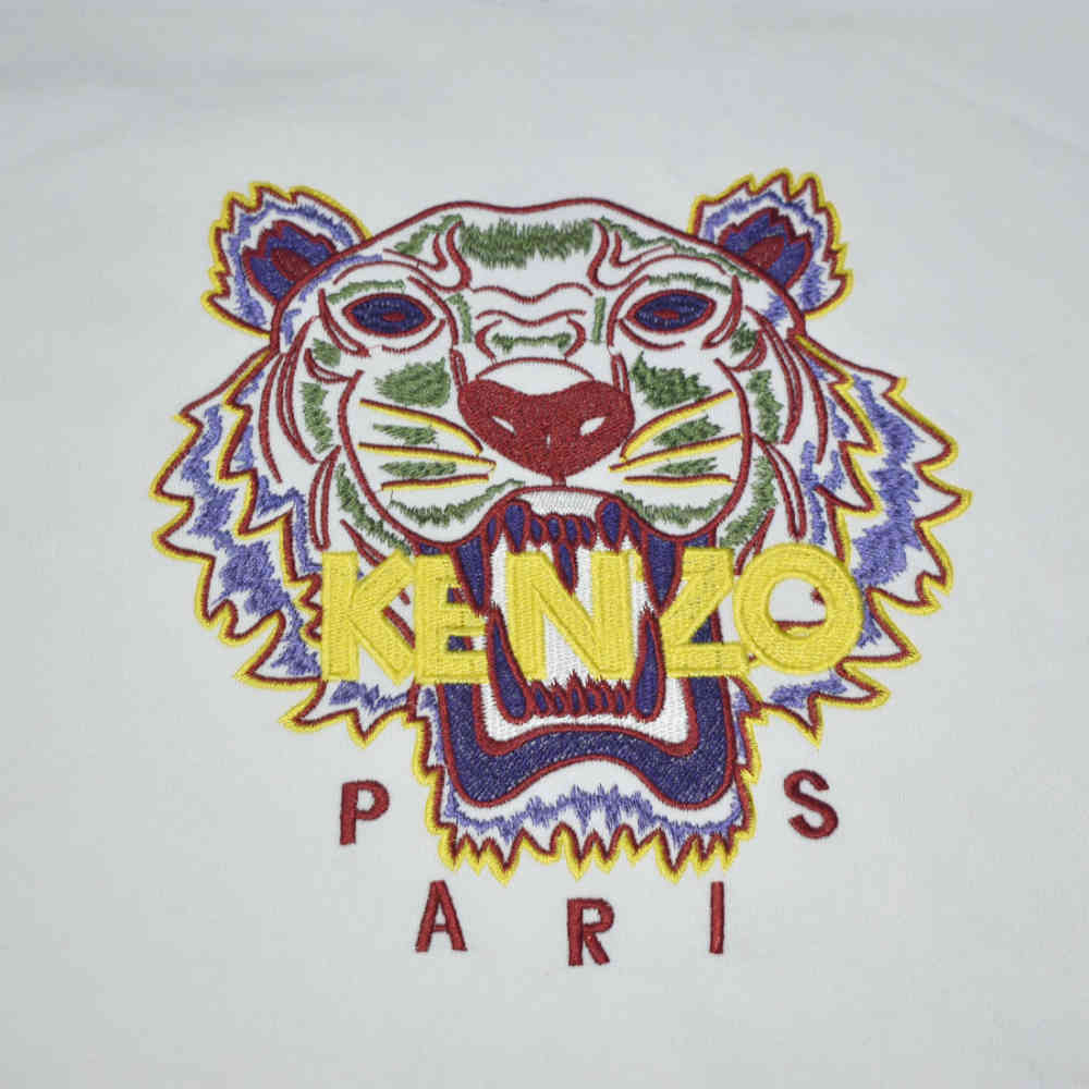KENZO Tiger Emroidered White Premium Kids Co-ord Set-3