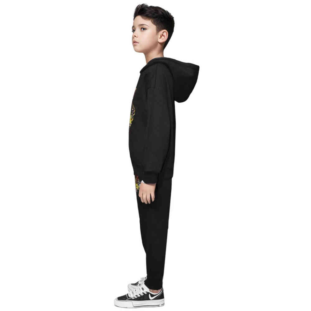 KENZO Tiger Emroidered Black Premium Kids Co-ord Set-2
