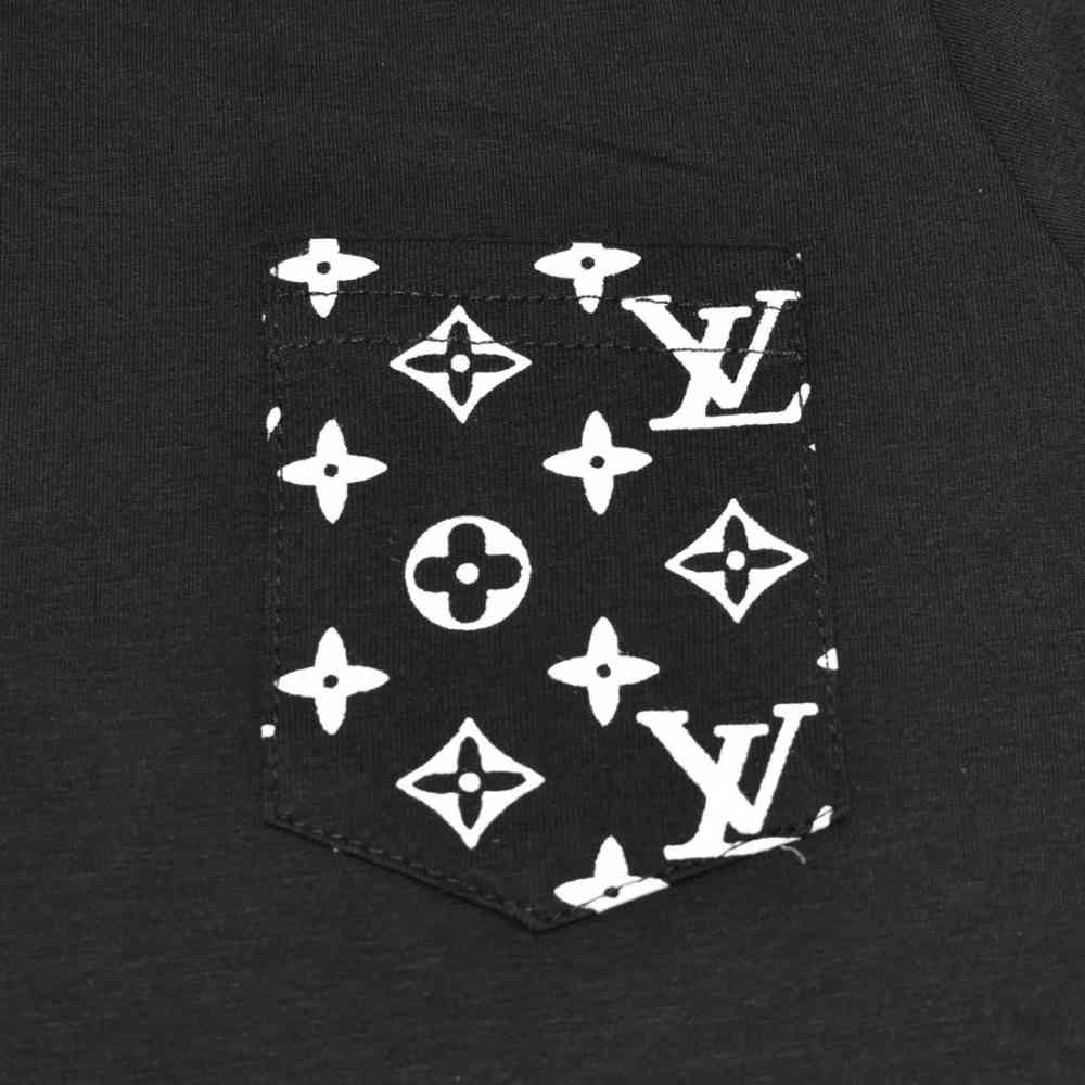 Louis Vuitton Black Premium Kids Co-ord Set-thumb-3