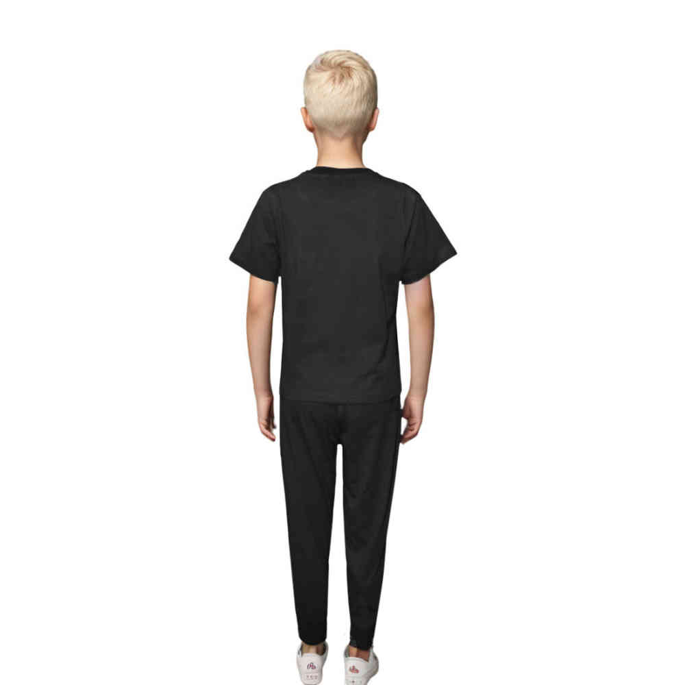 Louis Vuitton Black Premium Kids Co-ord Set-thumb-1