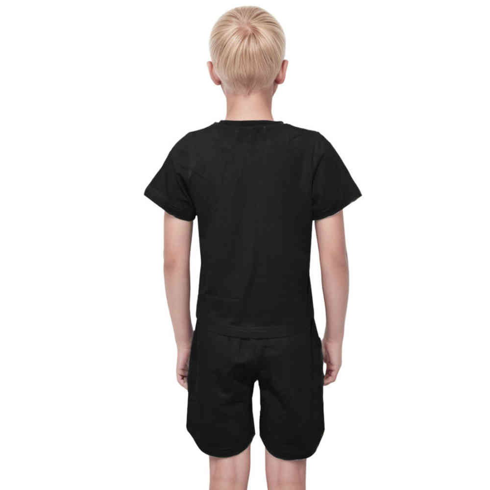 Adidas Embossed logo Black Premium Kids Co-ord Set-1