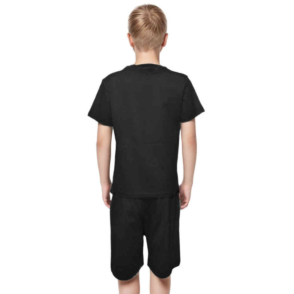 Burberry Black Teddy-bear Print Premium Kids Co-ord Set-1
