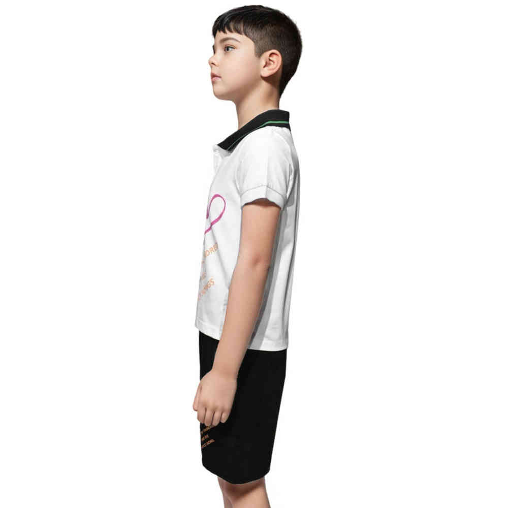 Gucci White Pineapple Printed Premium Kids Co-ord Set-2