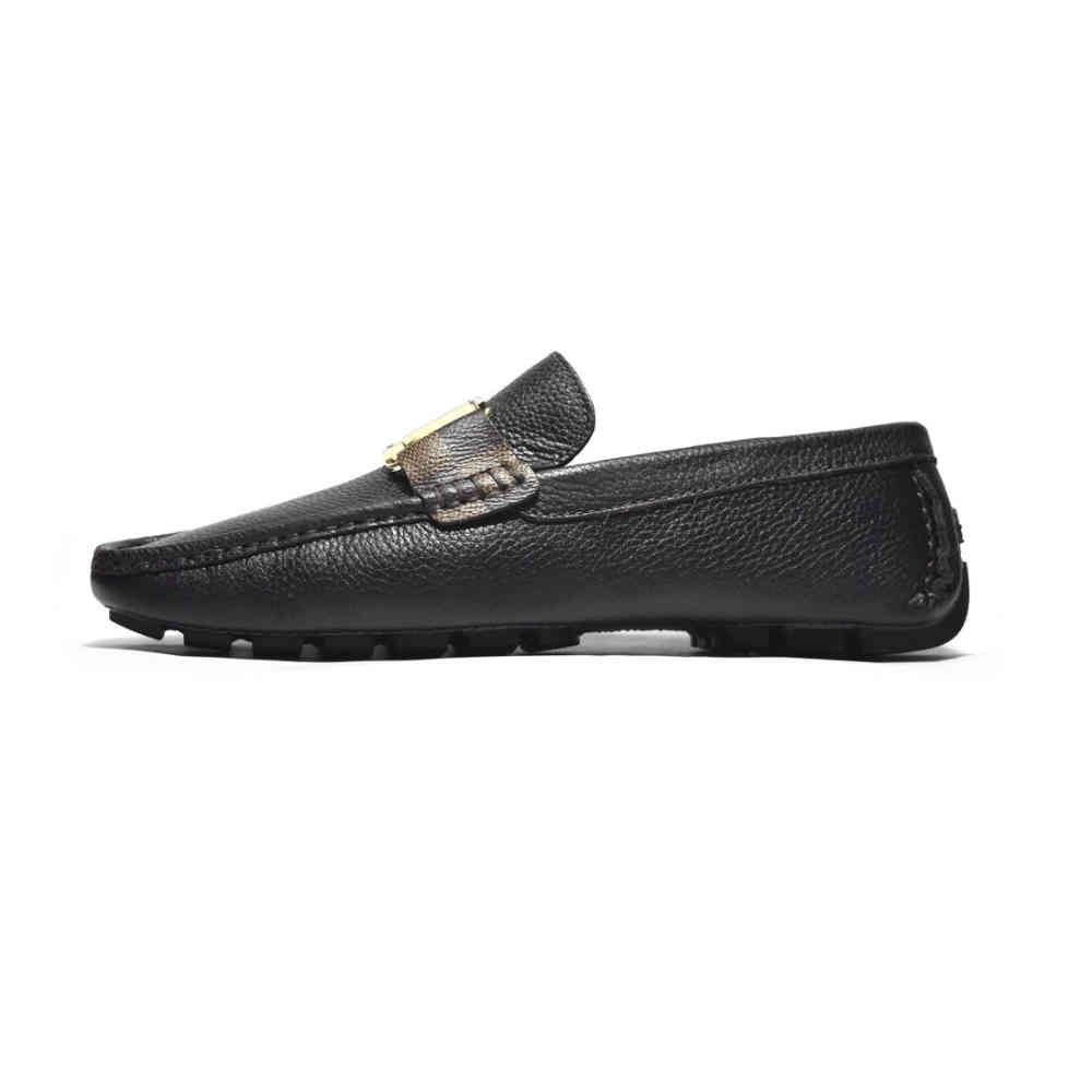Louis Vuitton Brown Premium Quality Loafers-thumb-1