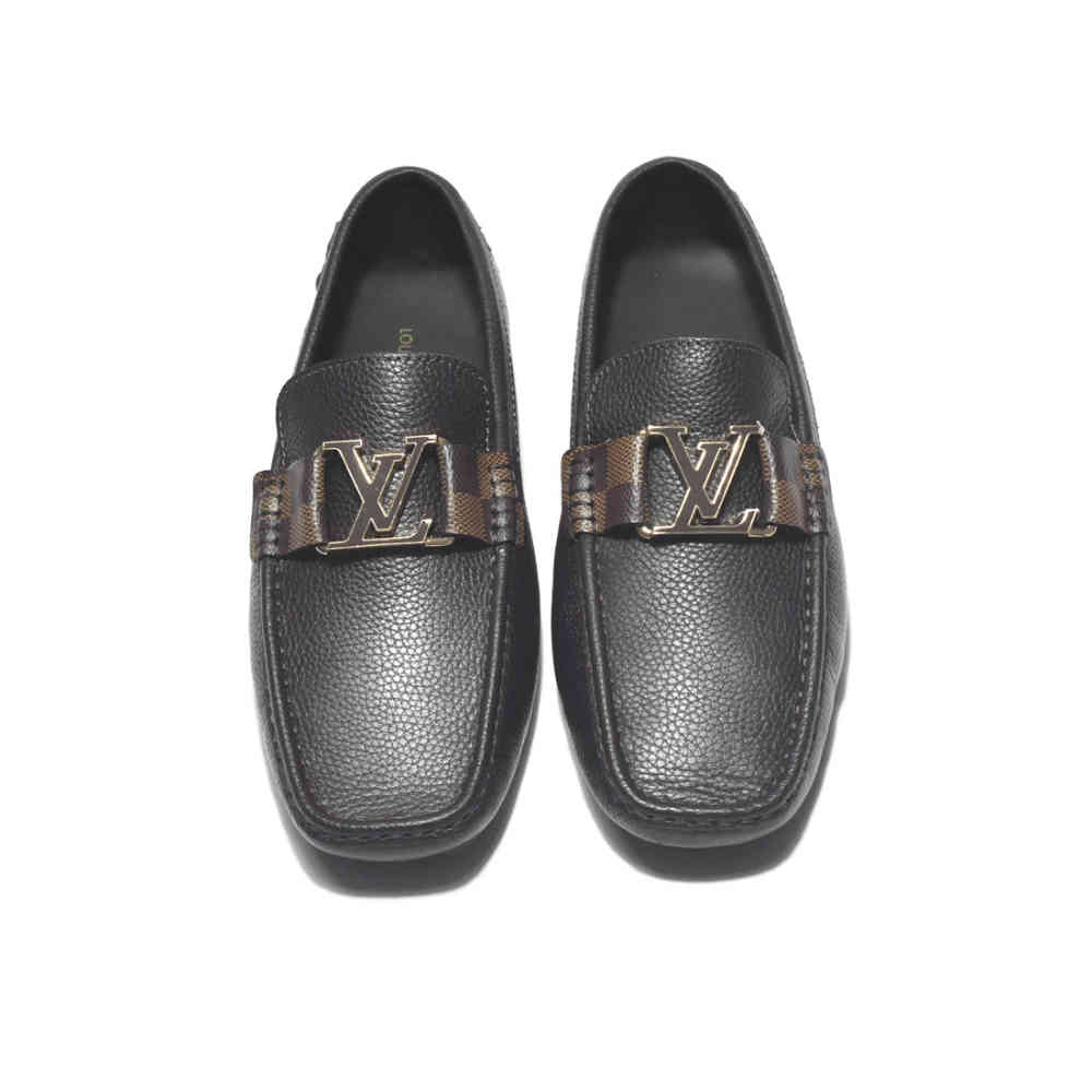 Louis Vuitton Brown Premium Quality Loafers-thumb-3