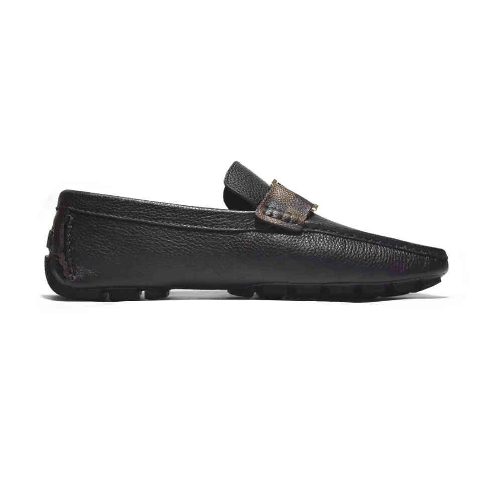 Louis Vuitton Brown Premium Quality Loafers-thumb-2
