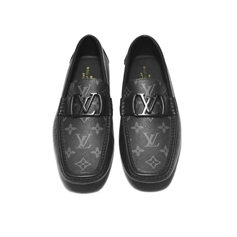 Louis Vuitton Monogram Black Premium Loafers-3