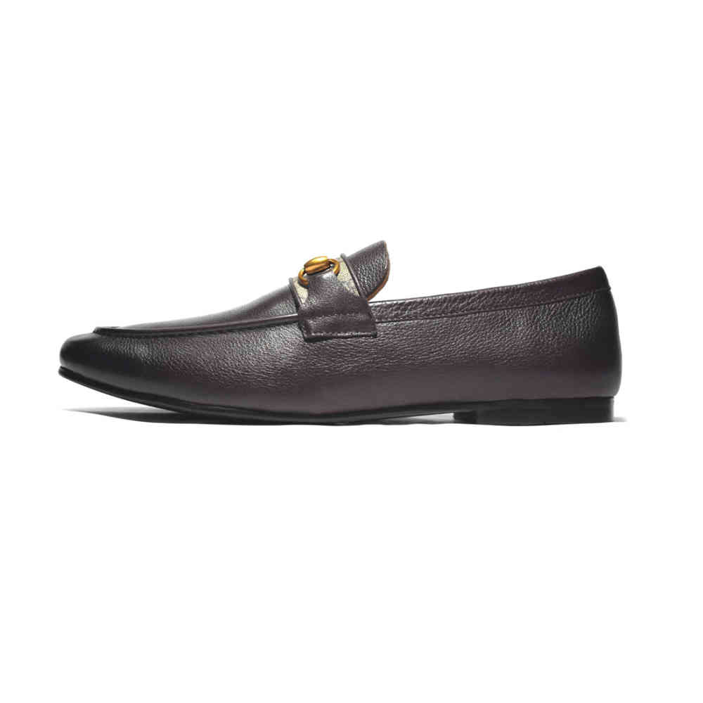 Gucci Brown Premium Quality Loafers-thumb-1