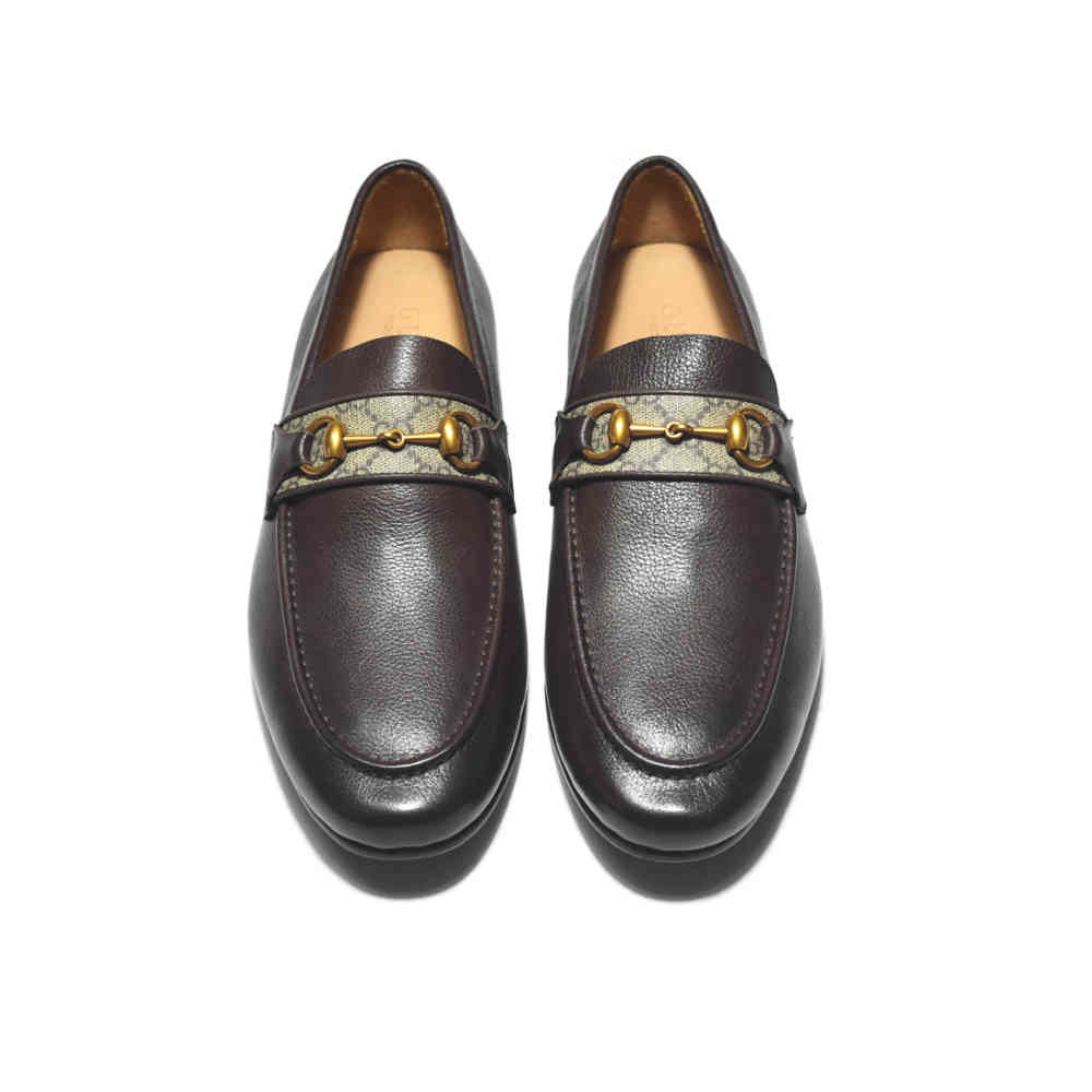 Gucci Brown Premium Quality Loafers-thumb-3