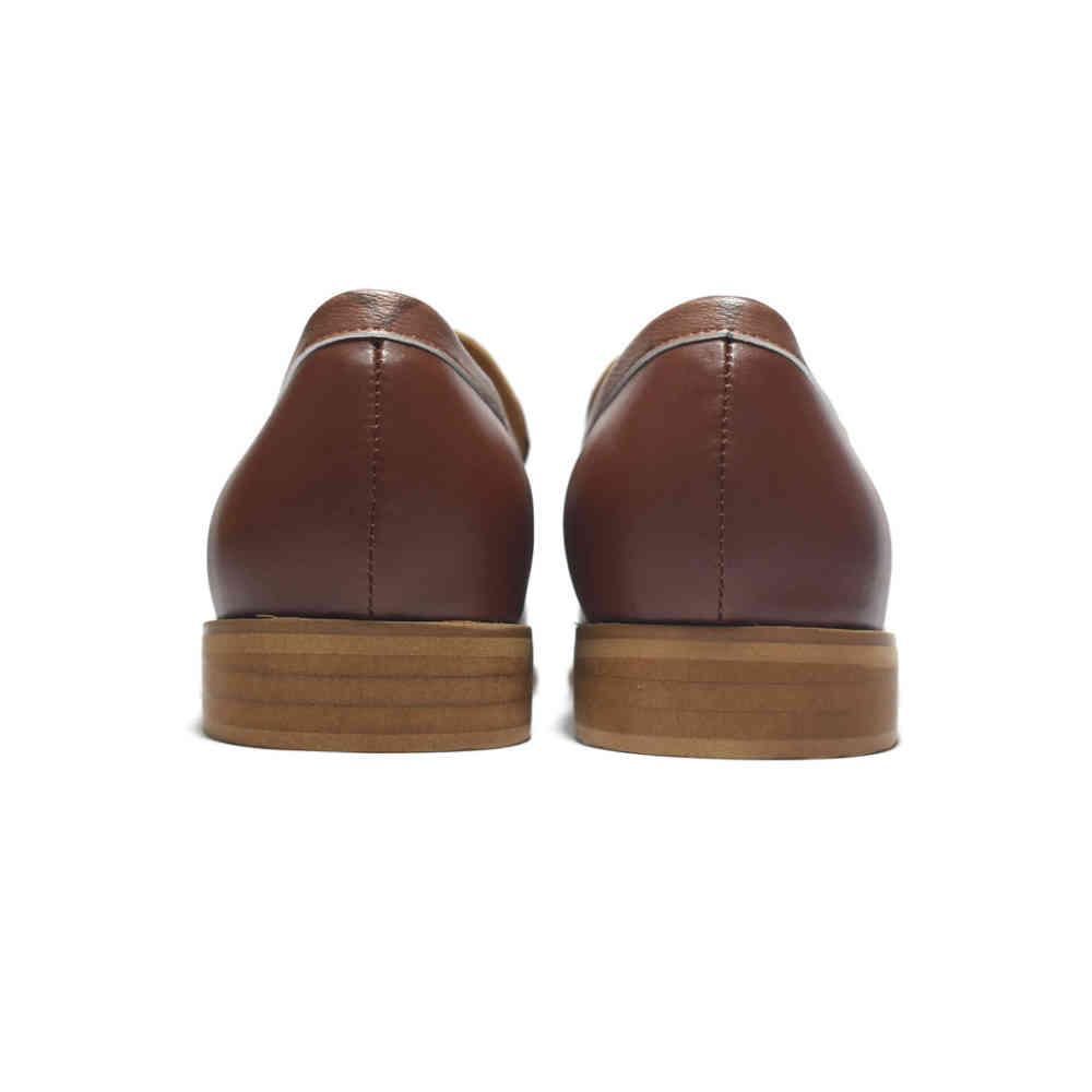 Louis Vuitton Brown Premium Quality Loafers-thumb-4